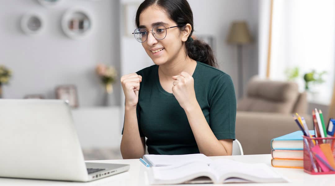 The right coding class will make your child celebrate as they solve coding problems.
